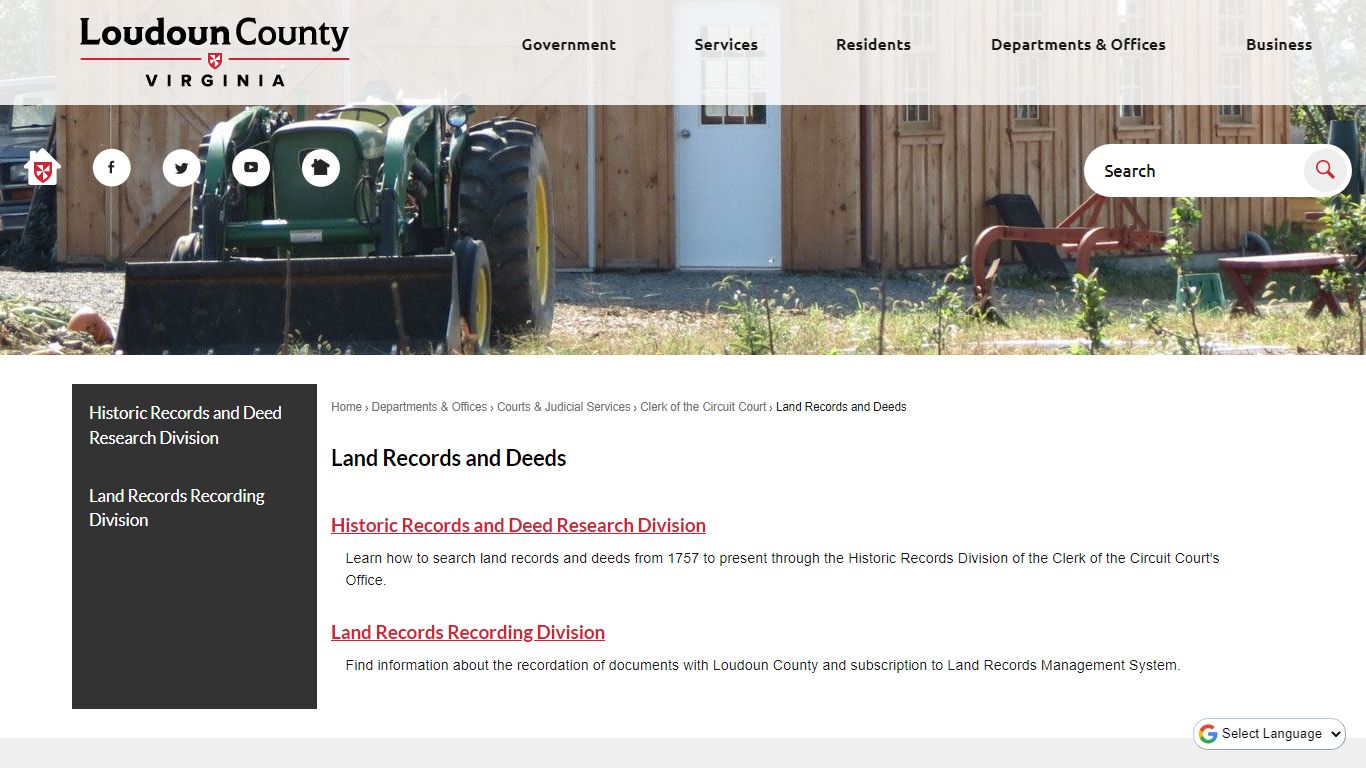 Land Records and Deeds | Loudoun County, VA - Official Website